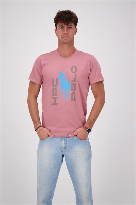 PLAYERA ESTAMPADO HPC POLO ROSA MOD 6