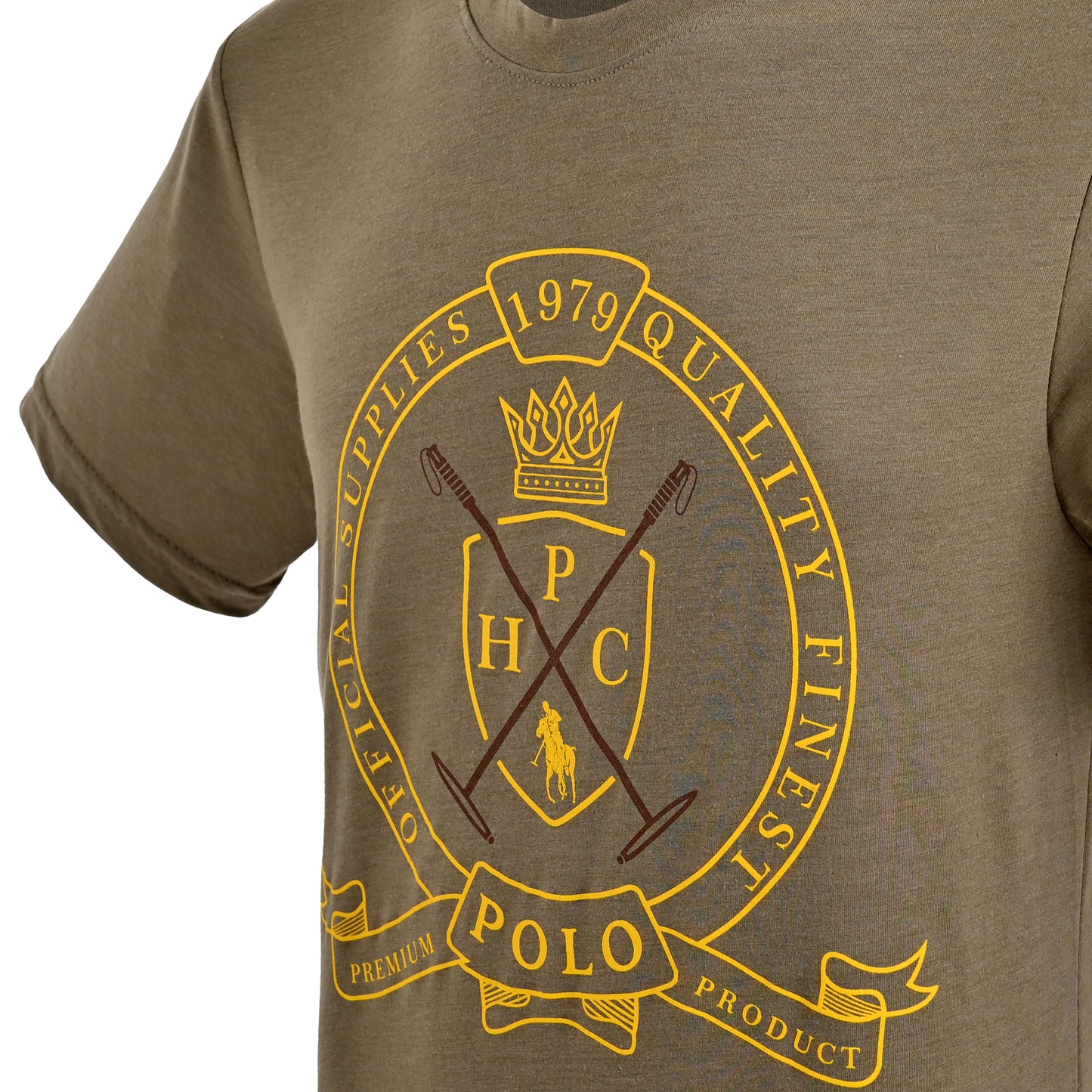 PLAYERA CUELLO REDONDO ESTAMPADO HPC POLO 21
