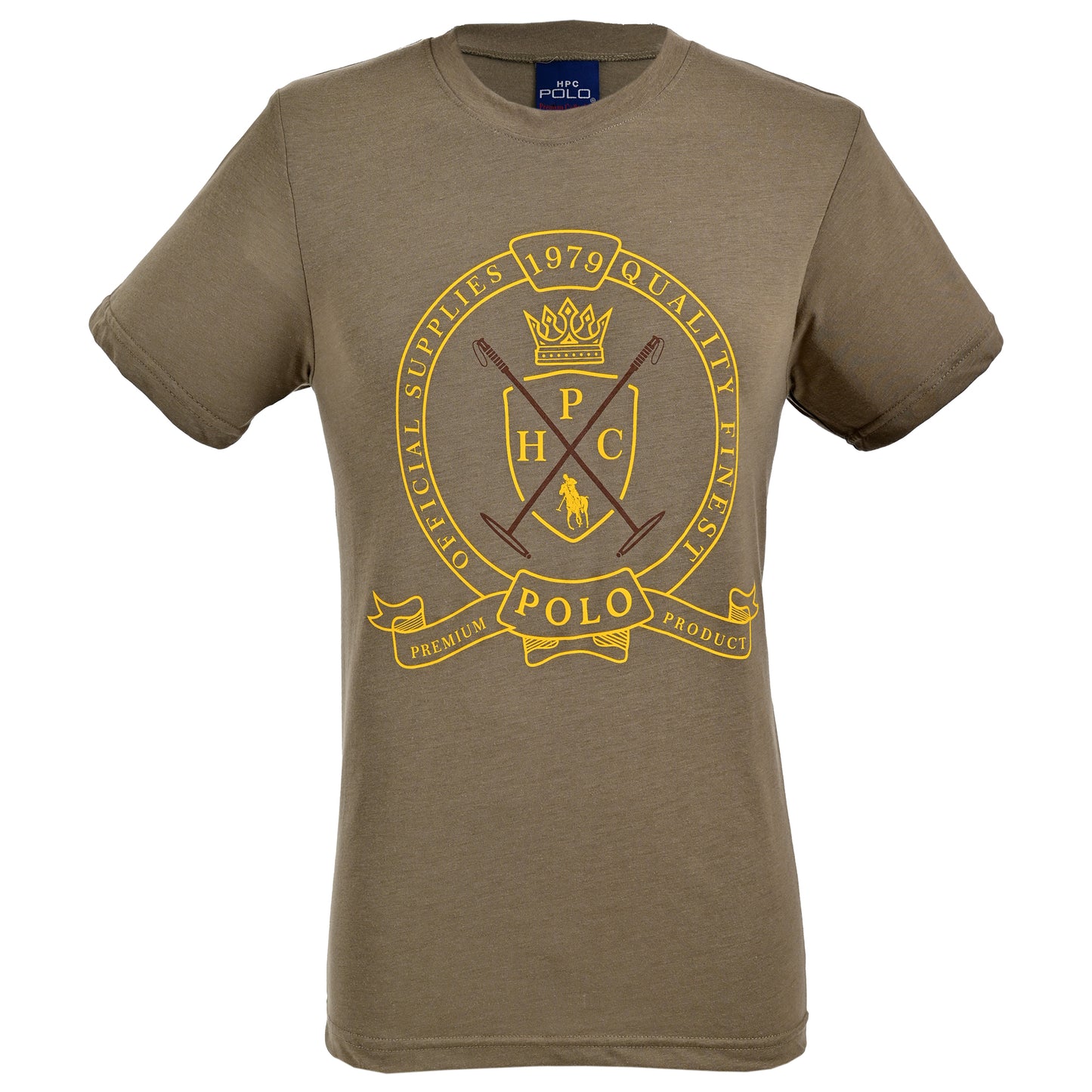 PLAYERA CUELLO REDONDO ESTAMPADO HPC POLO 21