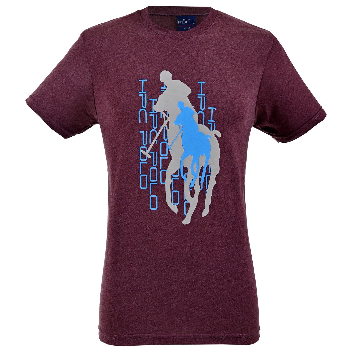 PLAYERA CUELLO REDONDO ESTAMPADO HPC POLO 17
