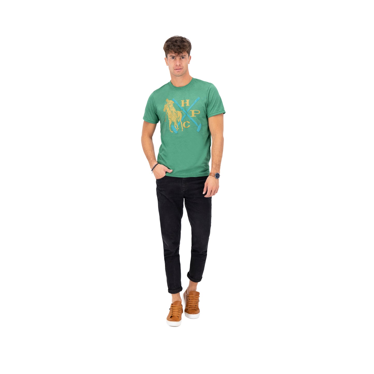 PLAYERA ESTAMPADO HPC POLO BANDERA MOD 1