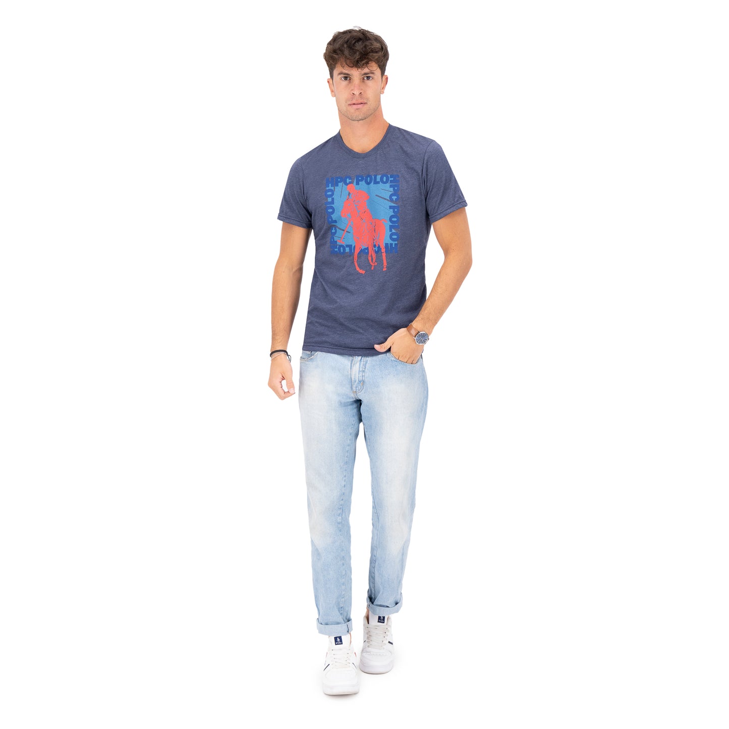 PLAYERA ESTAMPADO HPC POLO OXFORD MOD 4