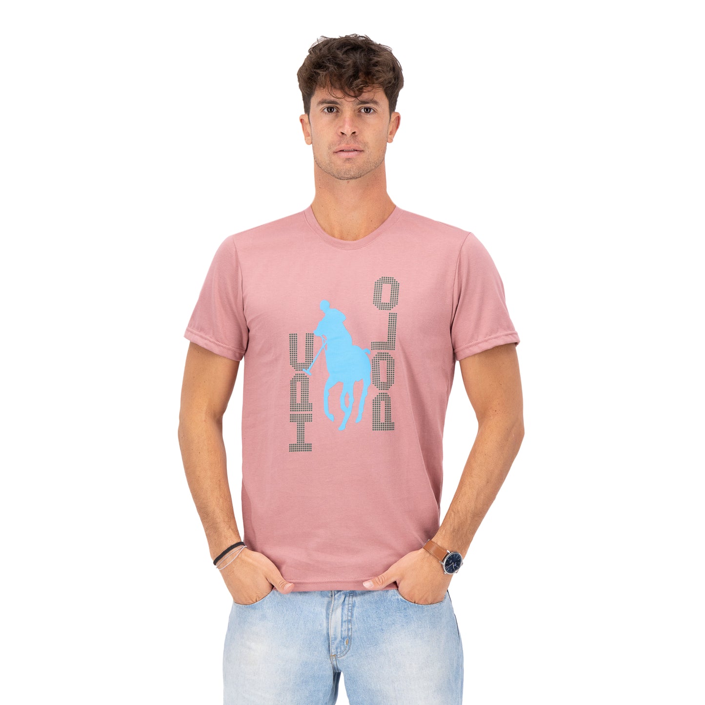 PLAYERA ESTAMPADO HPC POLO ROSA MOD 6