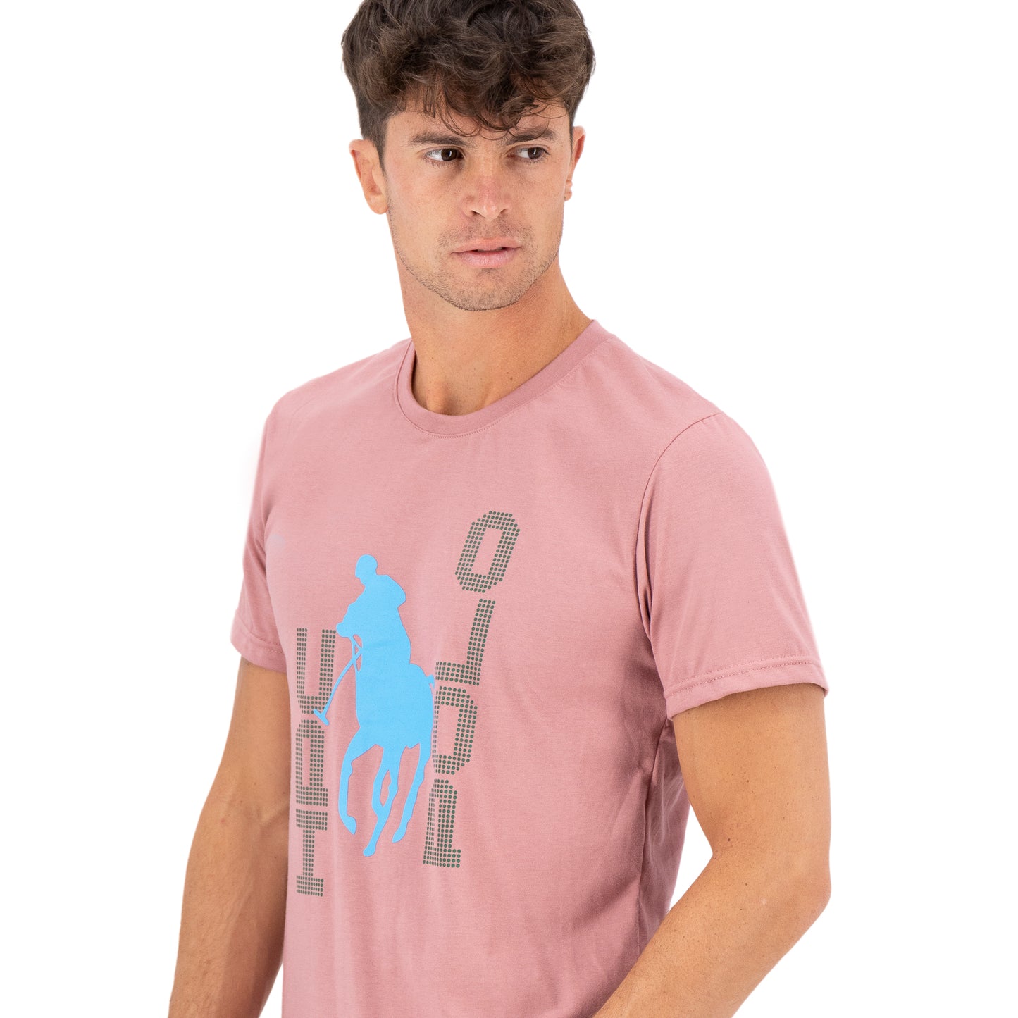 PLAYERA ESTAMPADO HPC POLO ROSA MOD 6