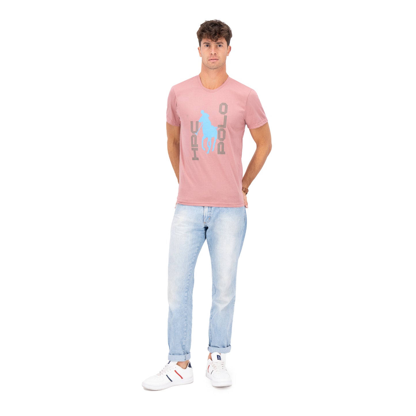 PLAYERA ESTAMPADO HPC POLO ROSA MOD 6