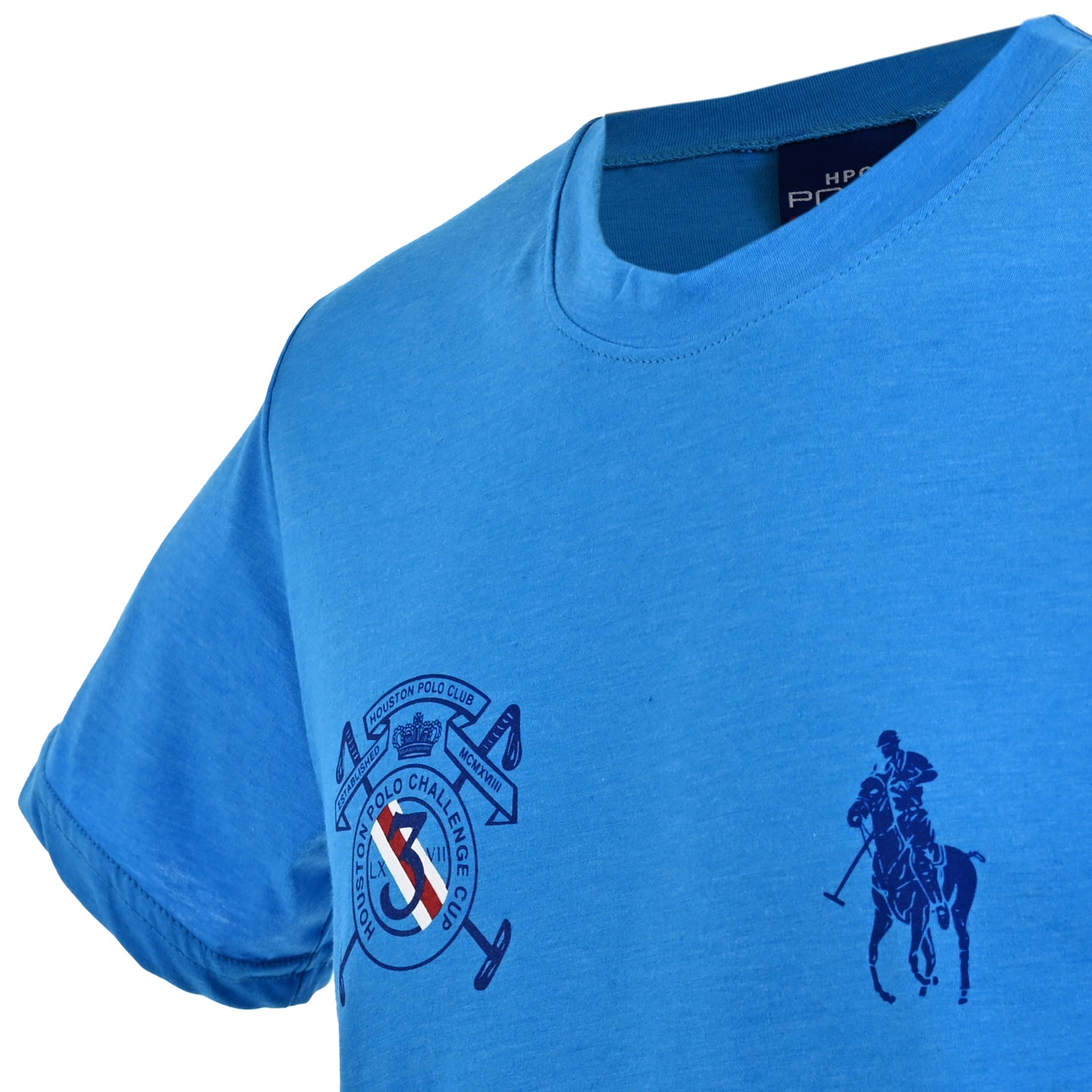 PLAYERA CUELLO REDONDO ESTAMPADO HPC POLO 9