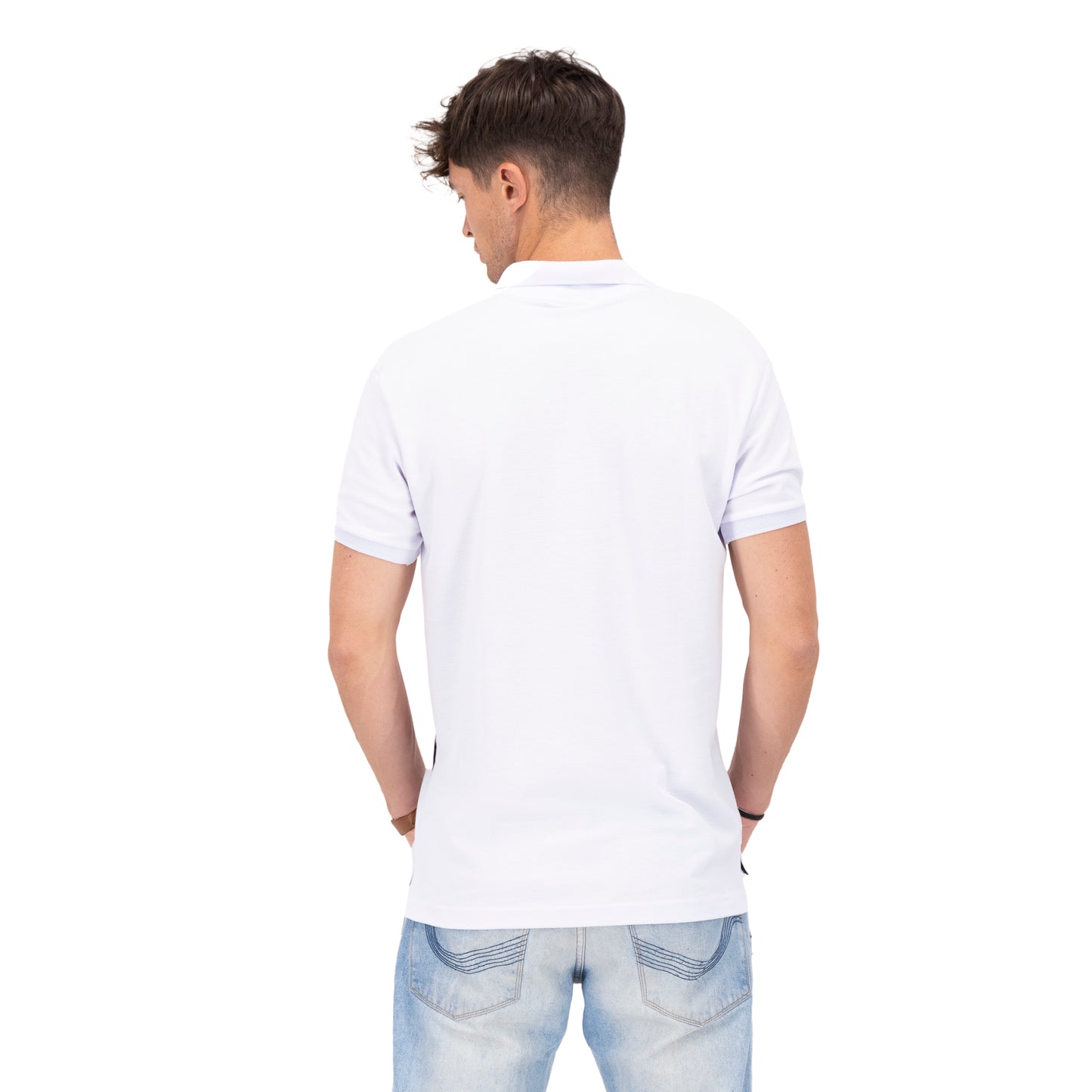 Playera Polo Piqué Modelaje Hombre 3034-AM MOD 3