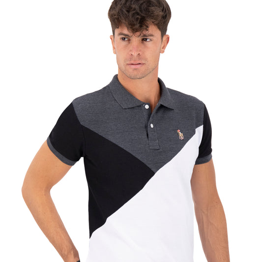 Playera Polo Piqué Modelaje Hombre 3034-AM MOD 6