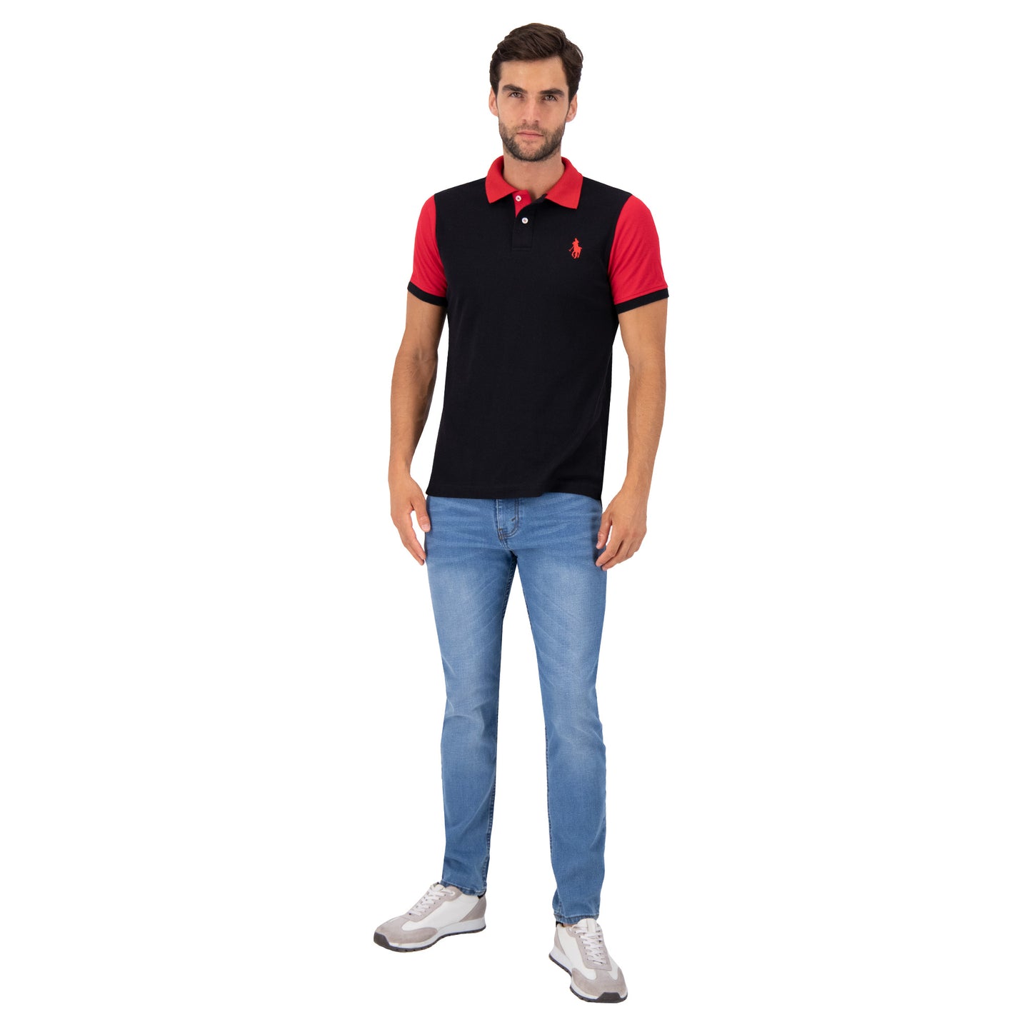 PLAYERA PIQUÉ HPC POLO MODELAJE CONTRASTE LC 11