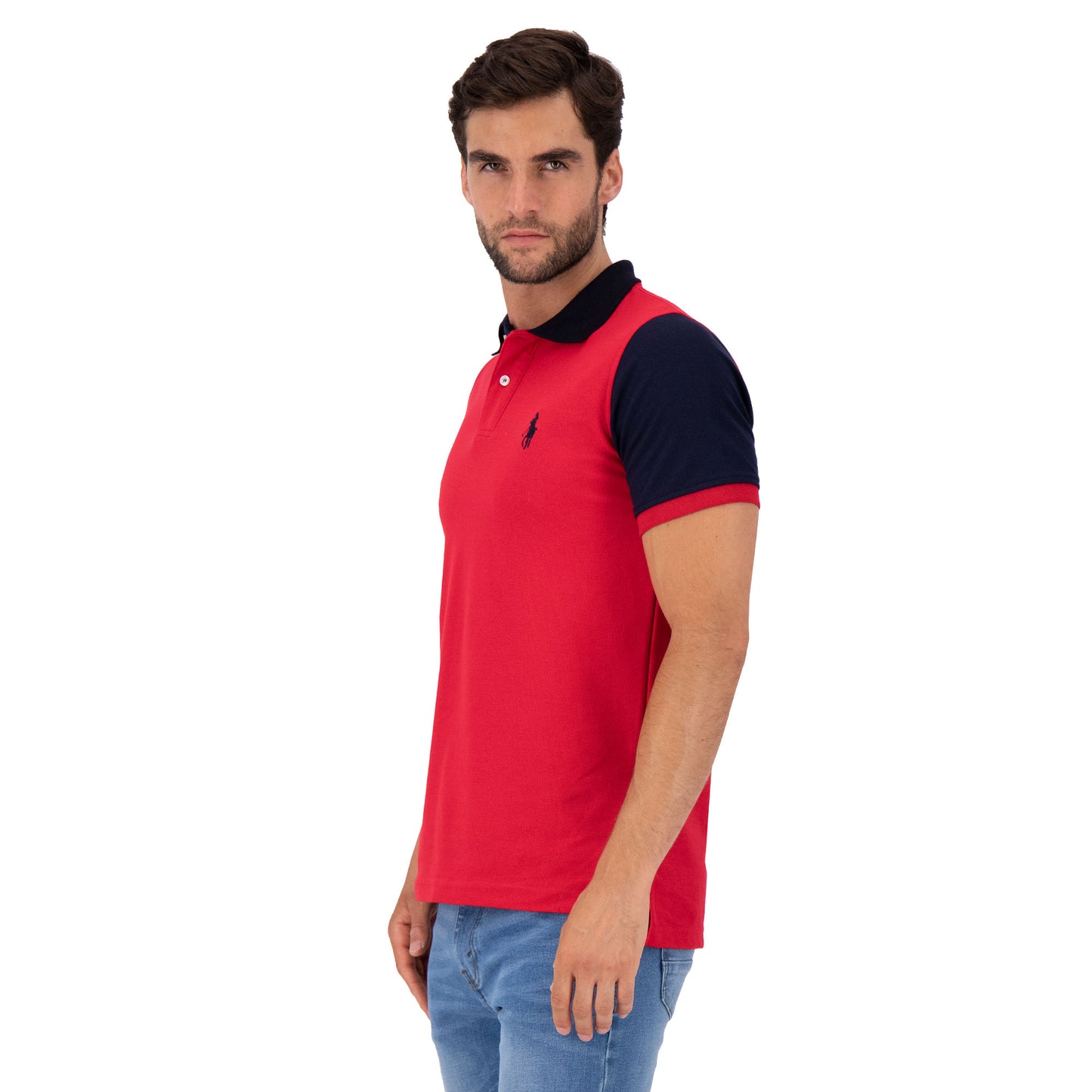 PLAYERA PIQUÉ HPC POLO MODELAJE CONTRASTE LC 12