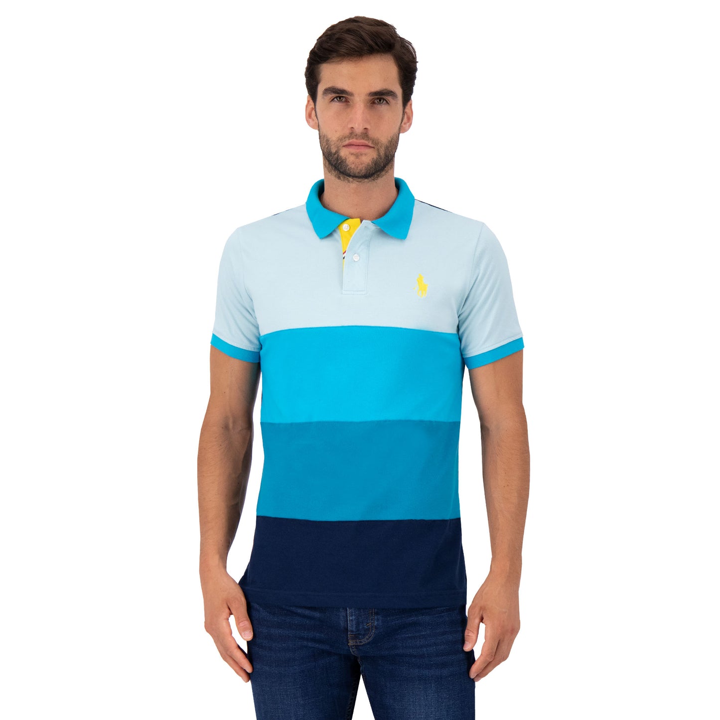 PLAYERA PIQUÉ HPC POLO MODELAJE BANDAS LC 4