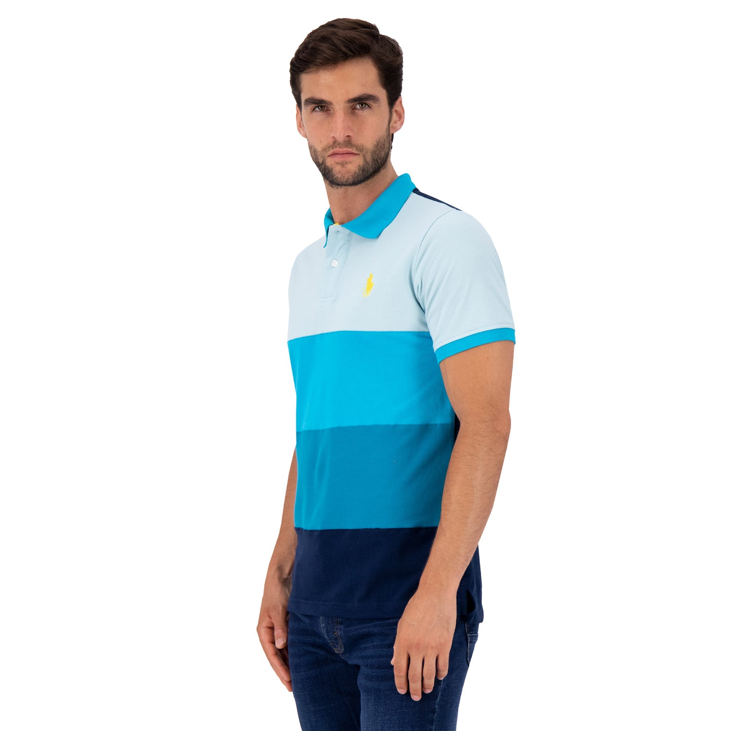 PLAYERA PIQUÉ HPC POLO MODELAJE BANDAS LC 4