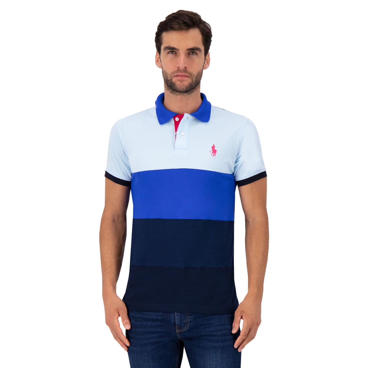 PLAYERA PIQUÉ HPC POLO MODELAJE BANDAS LC 6