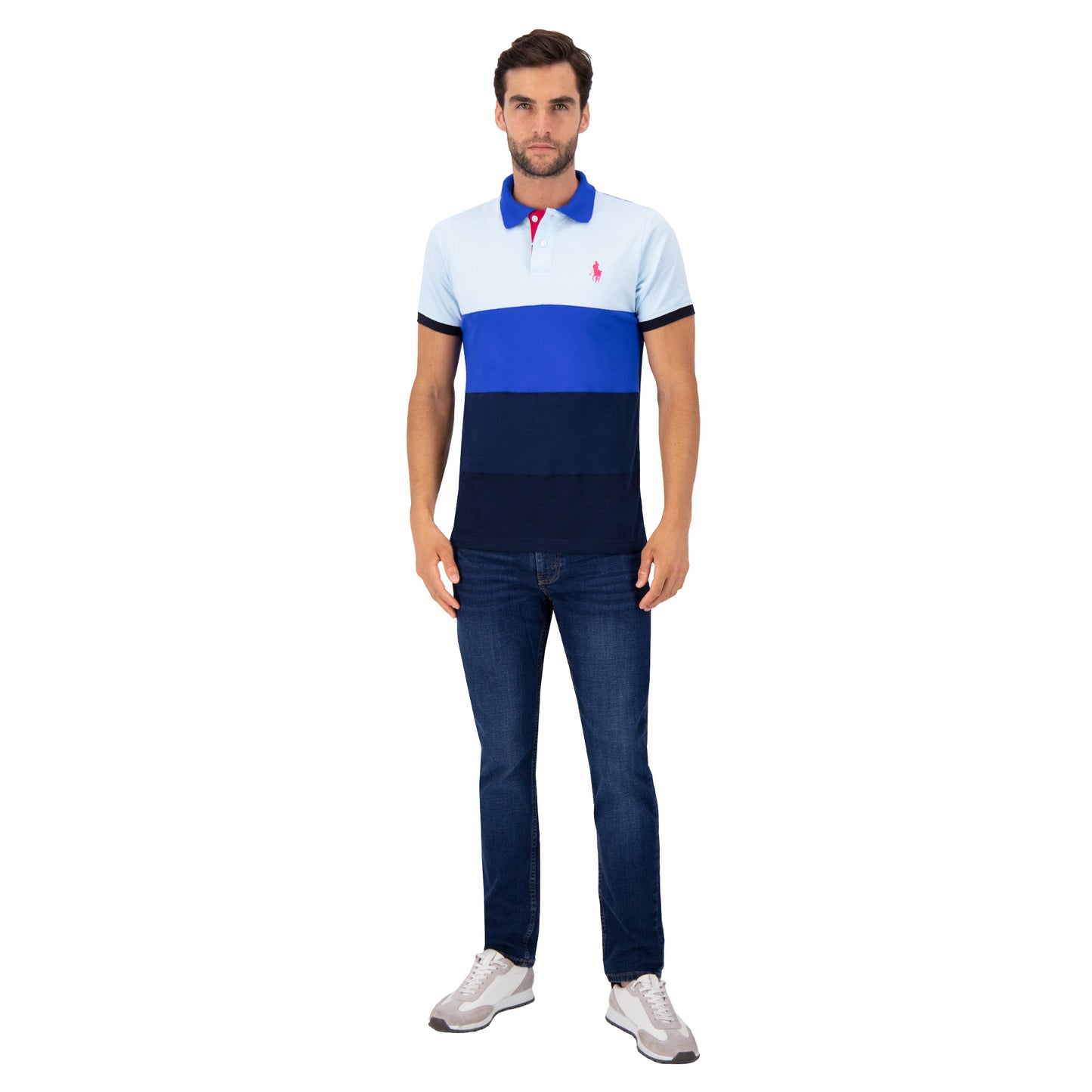 PLAYERA PIQUÉ HPC POLO MODELAJE BANDAS LC 6