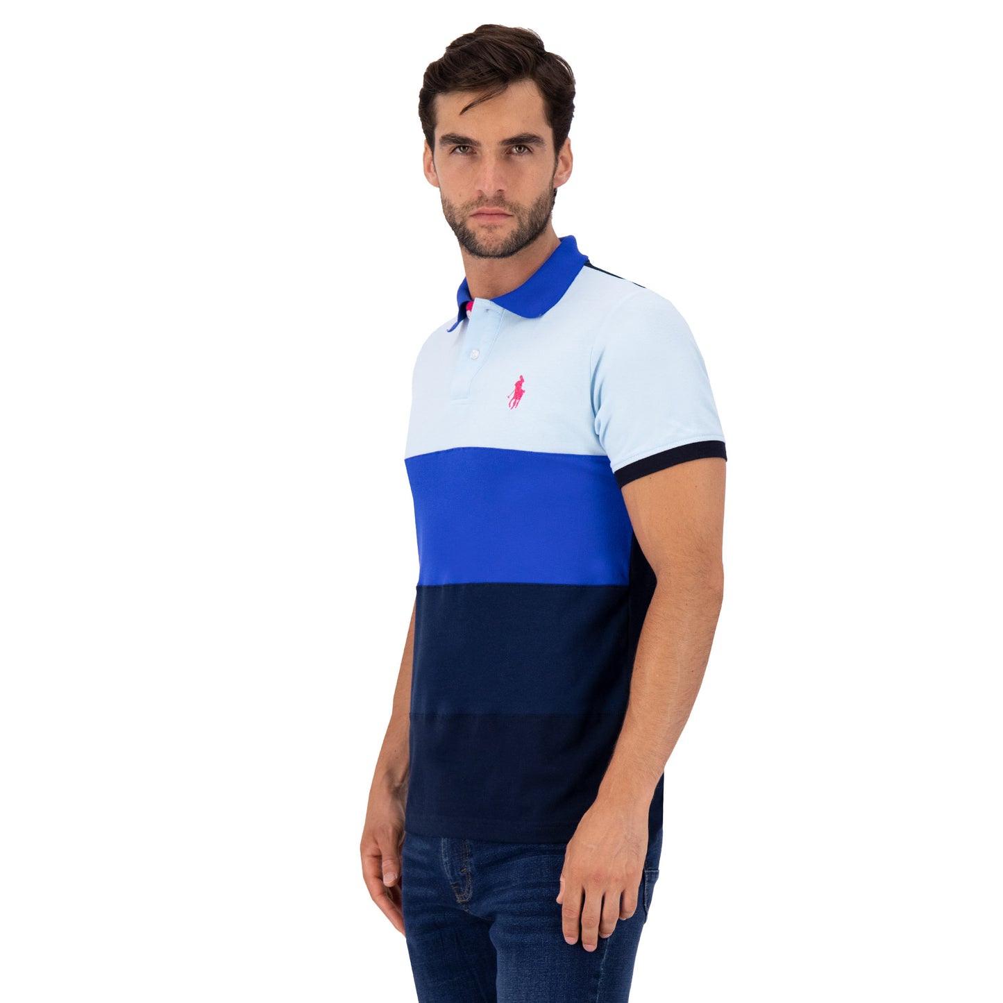 PLAYERA PIQUÉ HPC POLO MODELAJE BANDAS LC 6