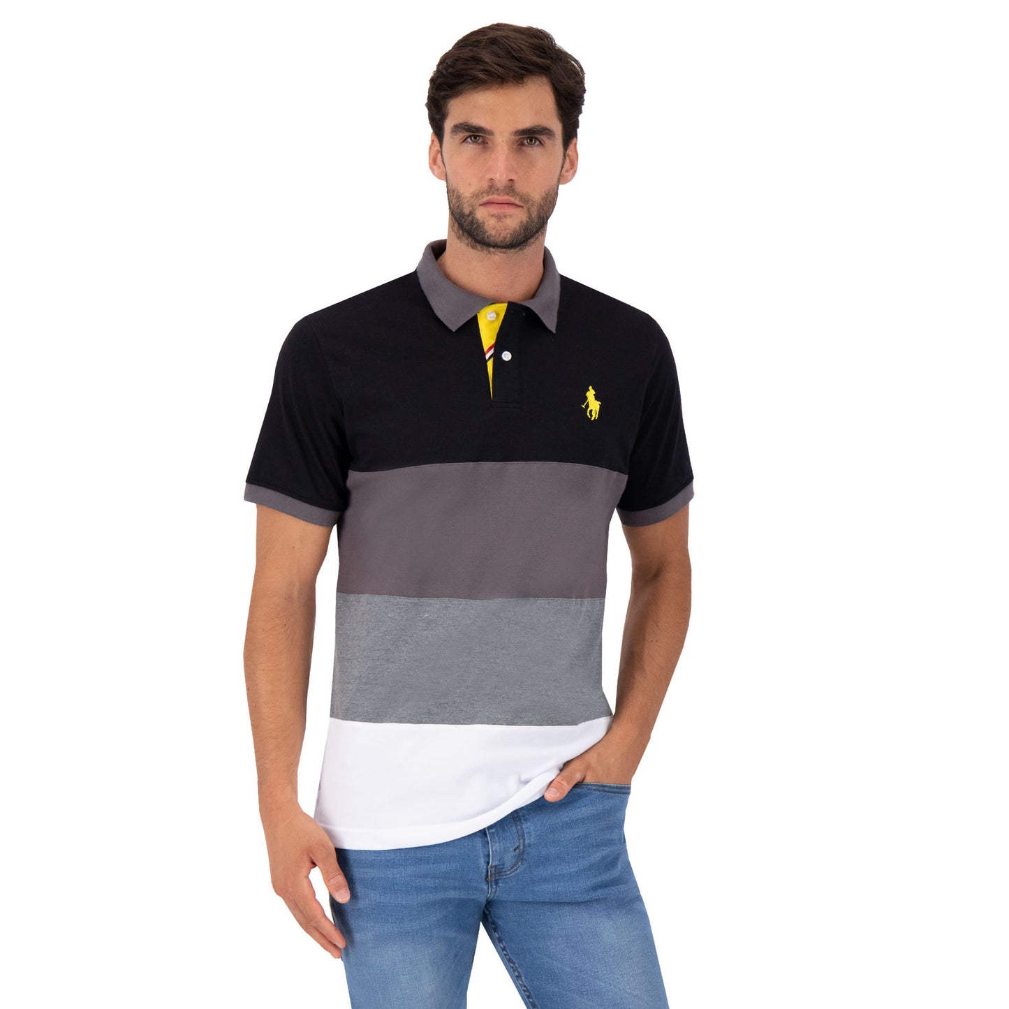 PLAYERA PIQUÉ HPC POLO MODELAJE BANDAS LC 7