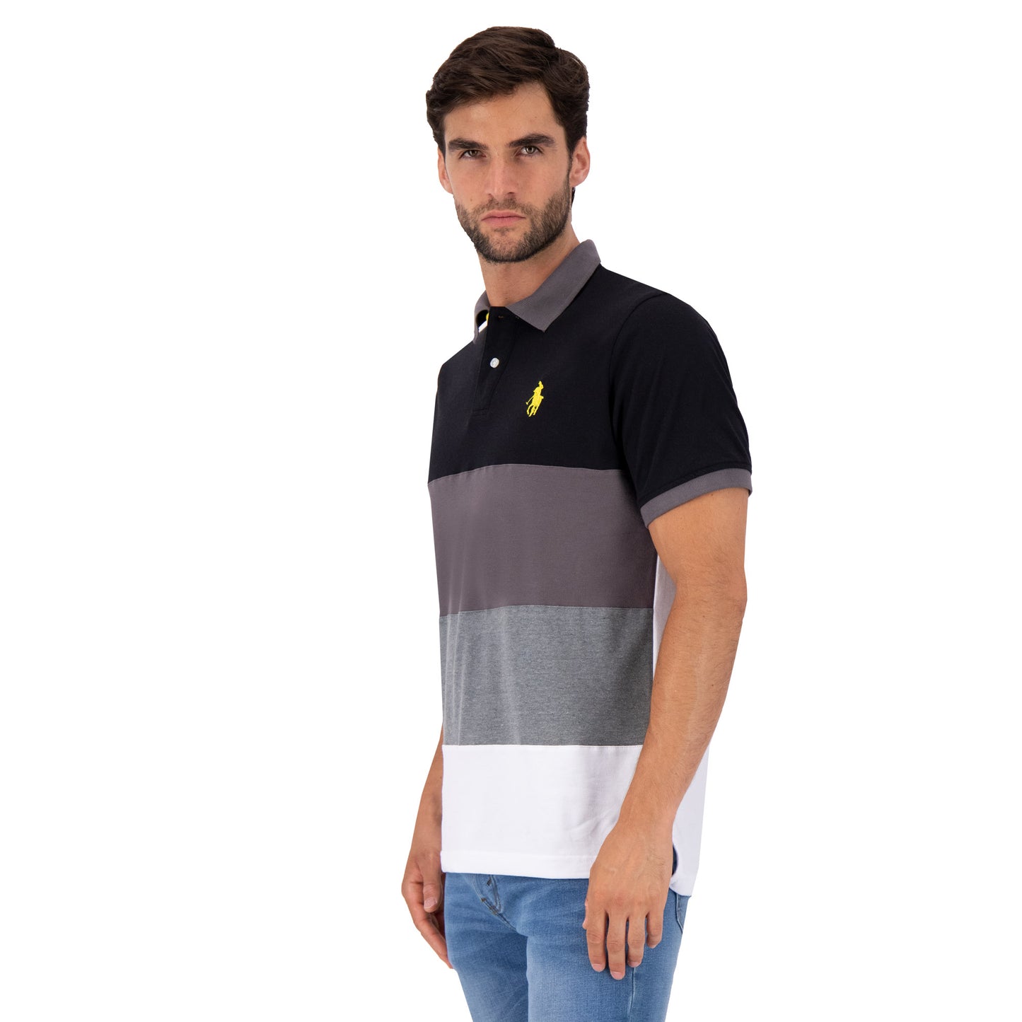 PLAYERA PIQUÉ HPC POLO MODELAJE BANDAS LC 7