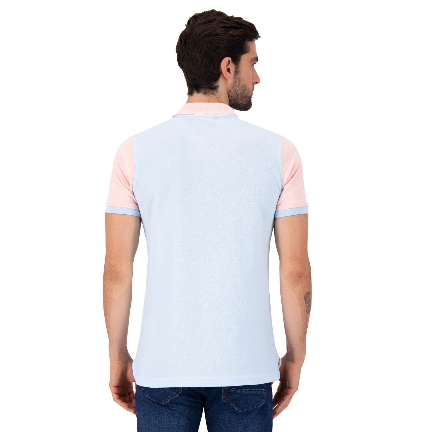 PLAYERA PIQUÉ HPC POLO MODELAJE CONTRASTE LC 8