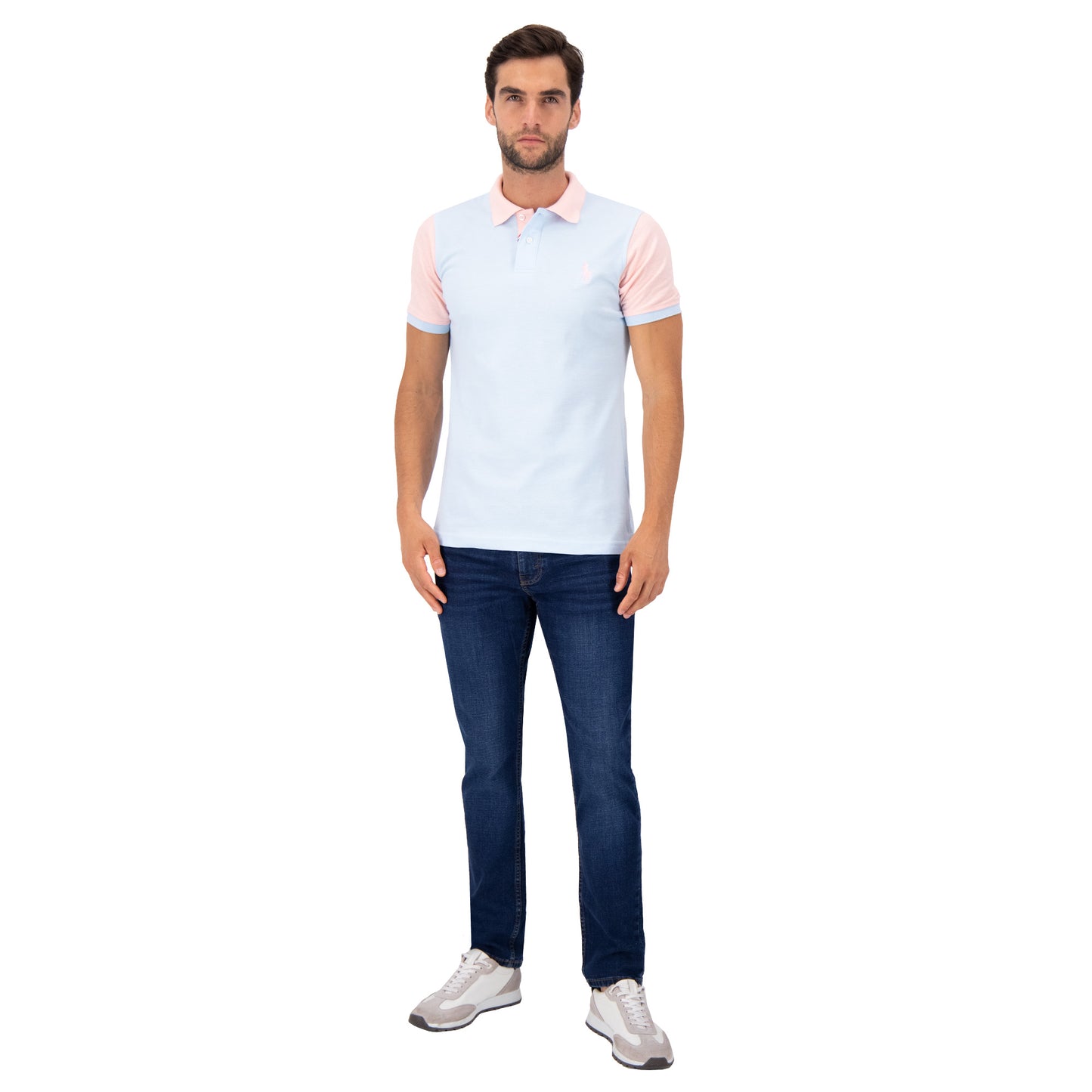 PLAYERA PIQUÉ HPC POLO MODELAJE CONTRASTE LC 8