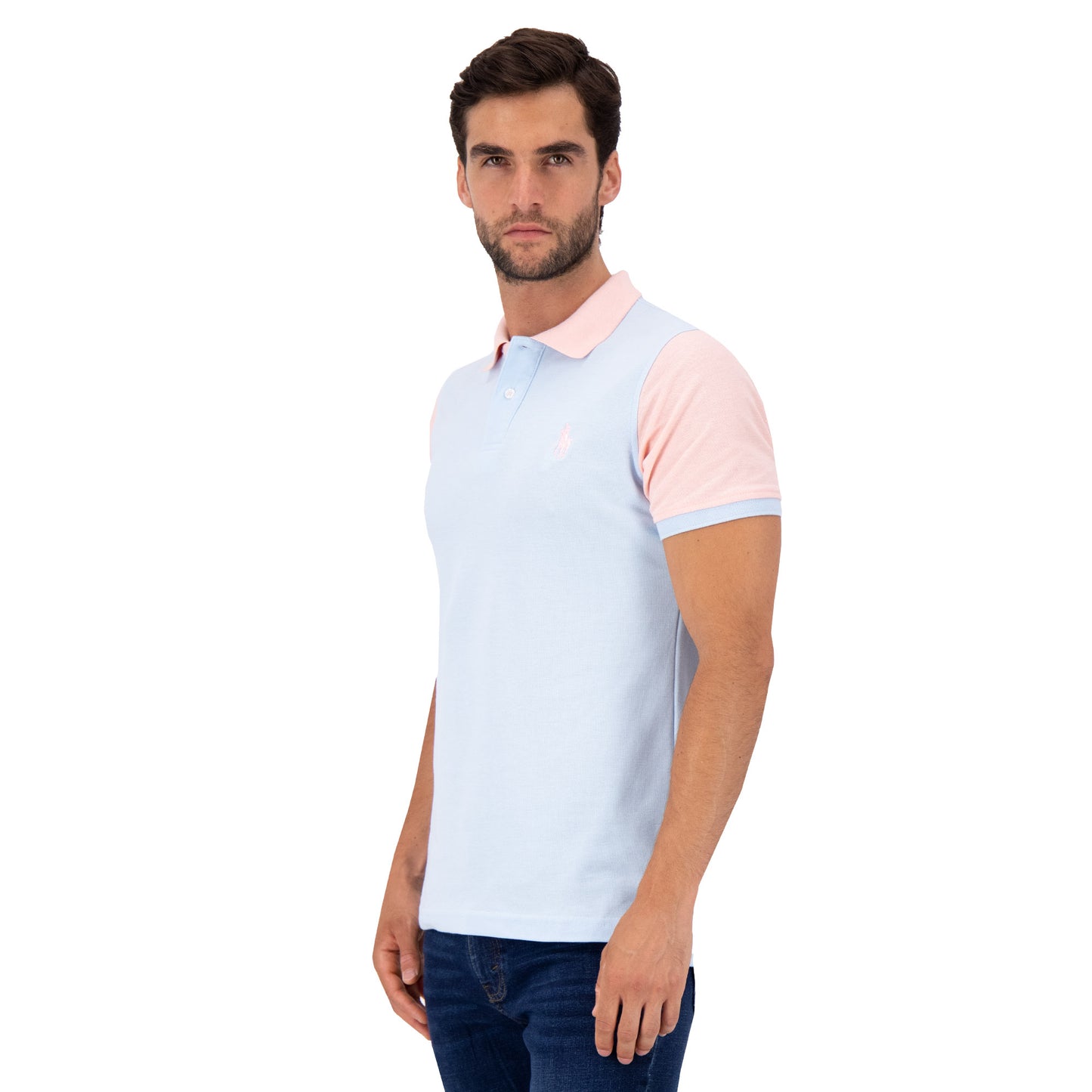 PLAYERA PIQUÉ HPC POLO MODELAJE CONTRASTE LC 8