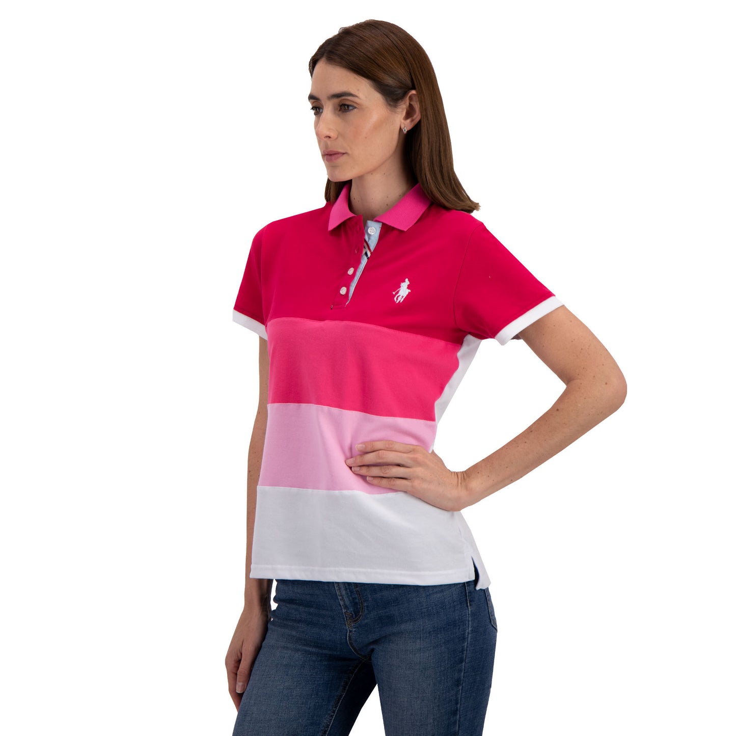 3034-DM PLAYERA POLO MODELAJE PARA DAMA