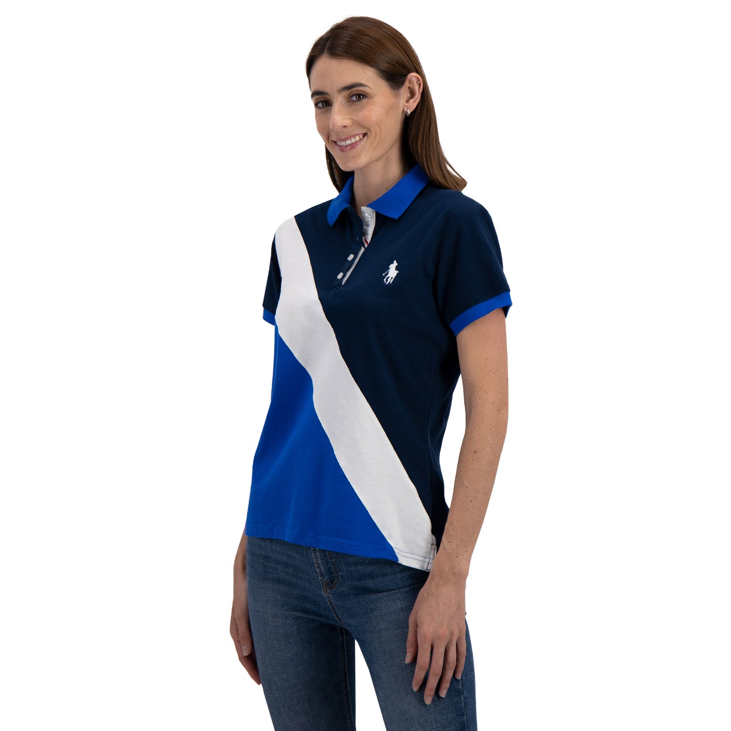3034-DM PLAYERA POLO DE MODELAJE PARA DAMA