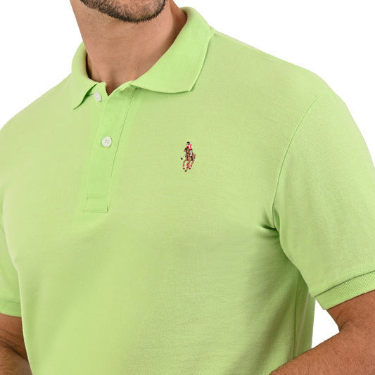 PLAYERA PIQUÉ HPC POLO PISTACHE