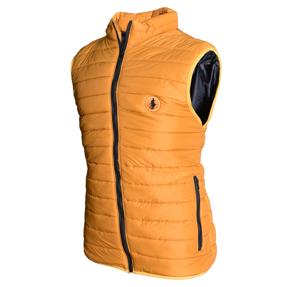 CHALECO ACOLCHONADO MOZTAZA HPC POLO 2064-CH