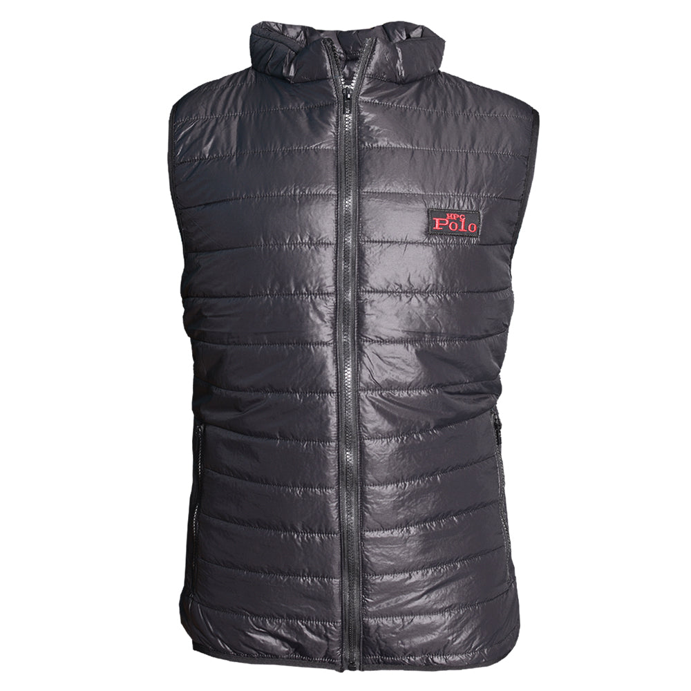 CHALECO ACOLCHONADO NEGRO HPC POLO 2064-CH