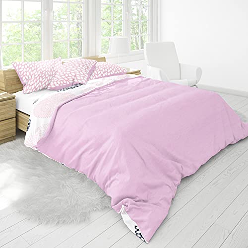 HPC POLO Edredón para Cama Modelo Coral Doble Vista, máxima suavidad y Comodidad, Diseño Exclusivo y Moderno, Calidad Premium, Ideal para Cualquier Temporada (Matrimonial)