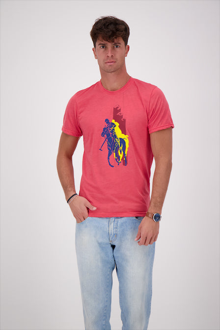 PLAYERA ESTAMPADO HPC POLO ROJO MOD 5