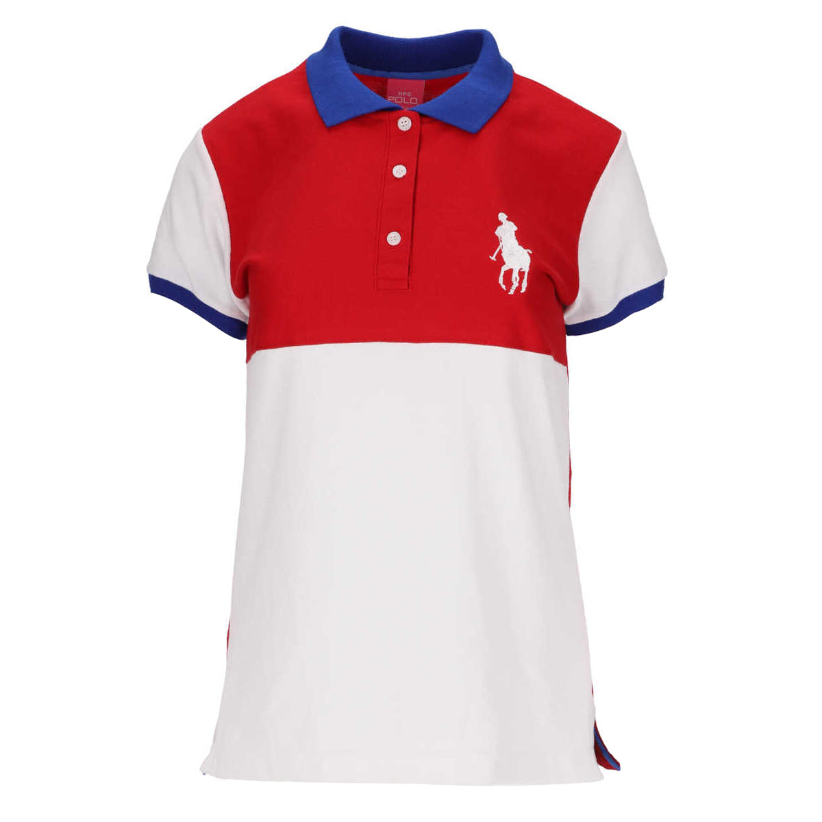 PLAYERA PIQUE TIPO POLO MODELAJE MODELAJE HPC POLO DAMA MOD 8
