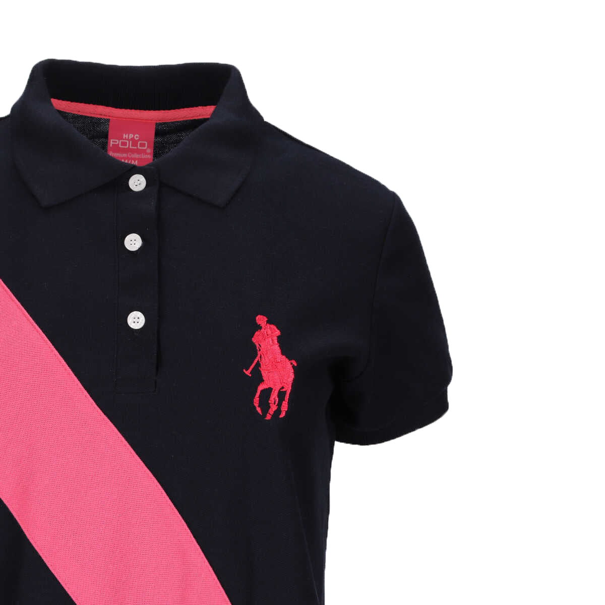 PLAYERA PIQUE TIPO POLO MODELAJE MODELAJE HPC POLO DAMA MOD 9