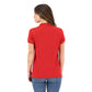 Playera Polo Piqué Rojo Lisa Mujer 3034-D