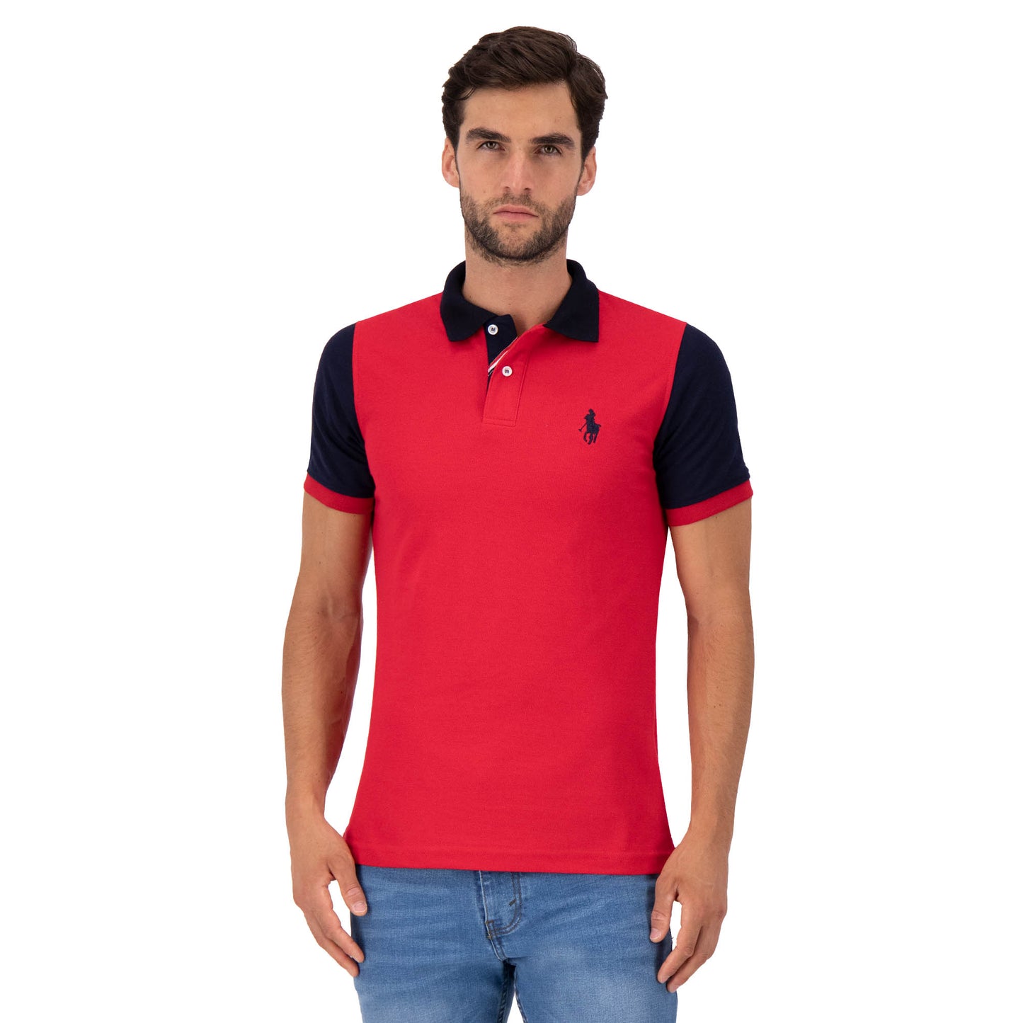 PLAYERA PIQUÉ HPC POLO MODELAJE CONTRASTE LC 12