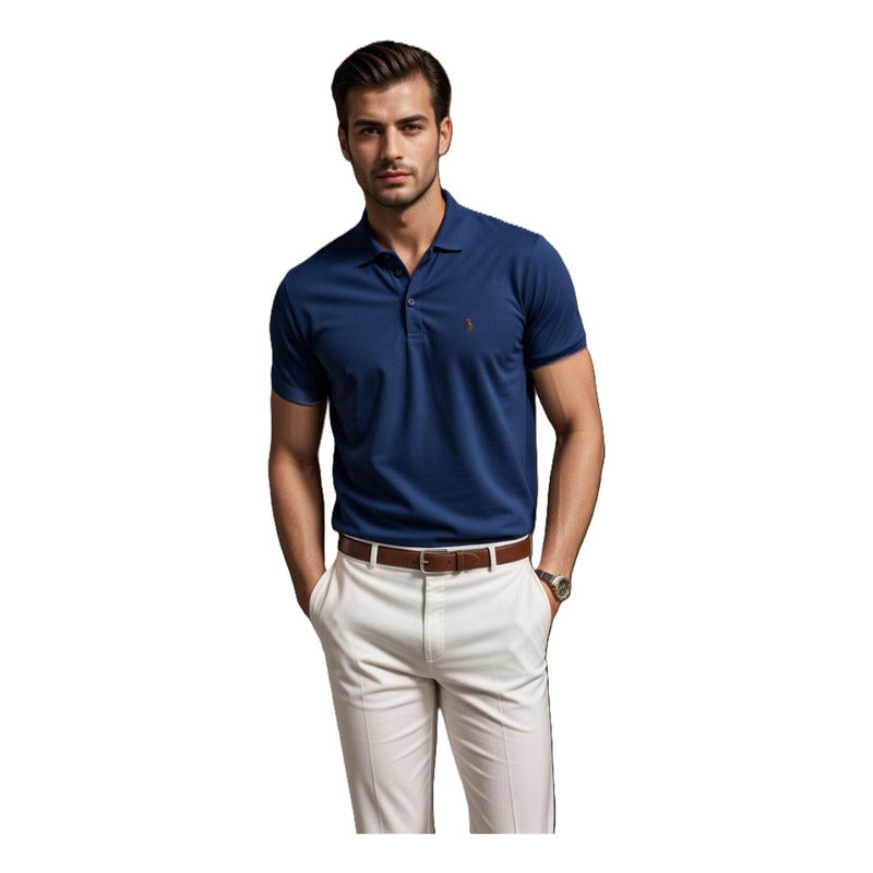 Playera Polo De Piqué Para Hombre Hpc Polo