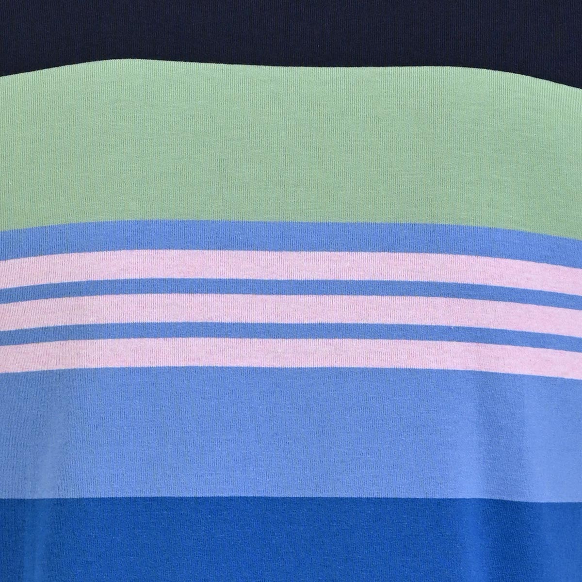 PLAYERA CHIFÓN POLO MODELAJE RAYAS AZUL GRIS, VERDE ROSA HPC POLO