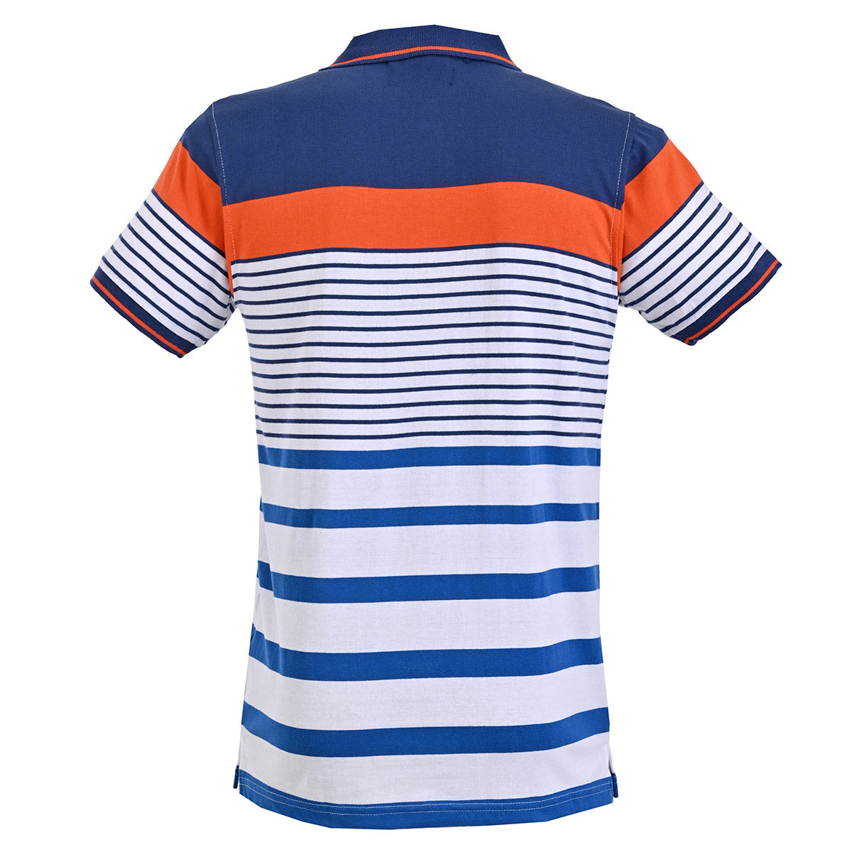 PLAYERA CHIFÓN POLO MODELAJE RAYAS AZUL, GRIS, BLANCO, NARANJA HPC POLO