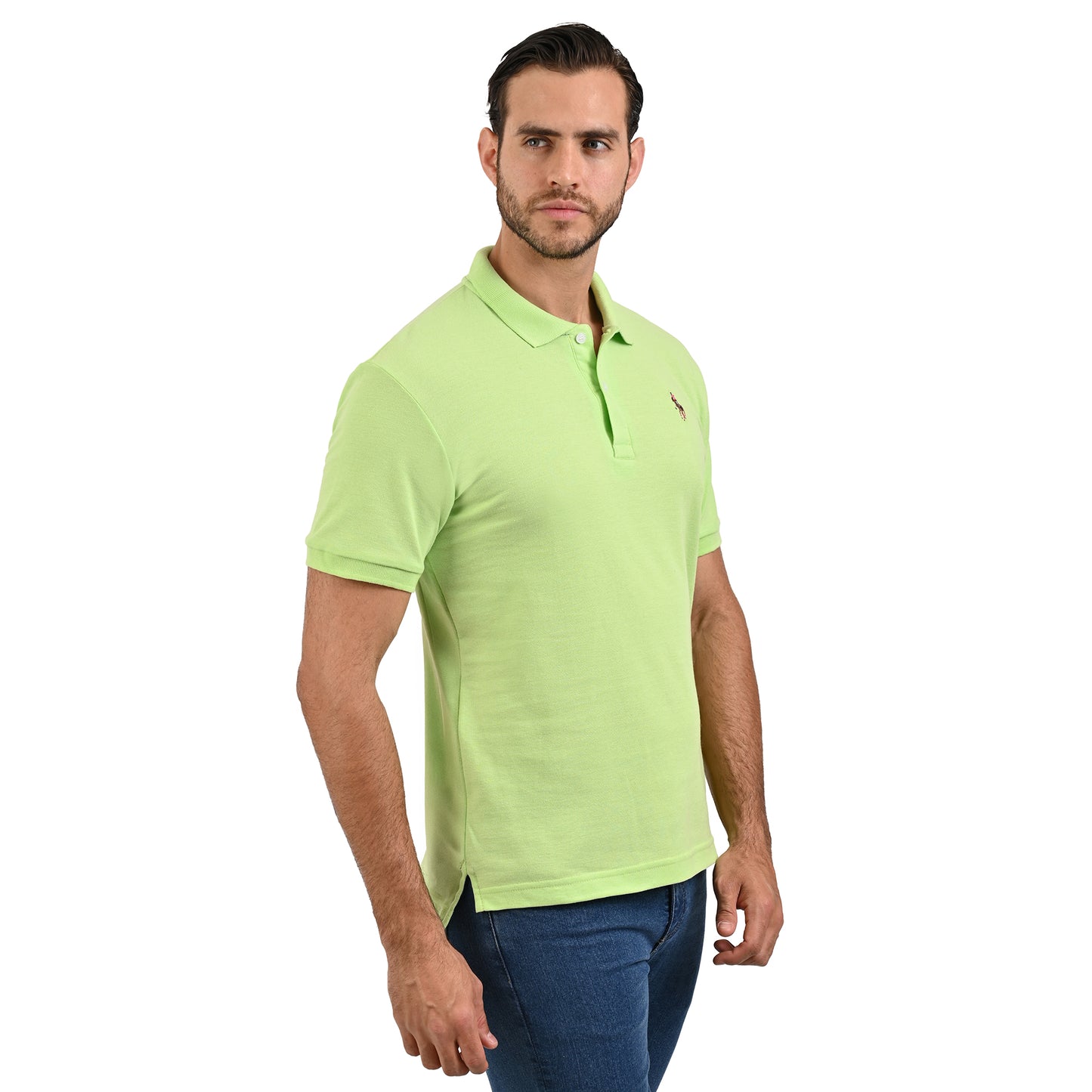 PLAYERA PIQUÉ HPC POLO PISTACHE