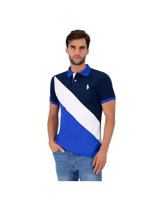 PLAYERA PIQUÉ HPC POLO MODELAJE FRANJA LC 3