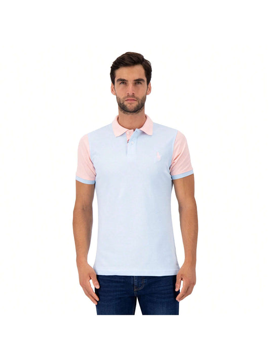 PLAYERA PIQUÉ HPC POLO MODELAJE CONTRASTE LC 8