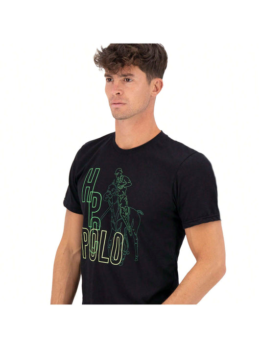 PLAYERA CUELLO REDONDO ESTAMPADO HPC POLO 3