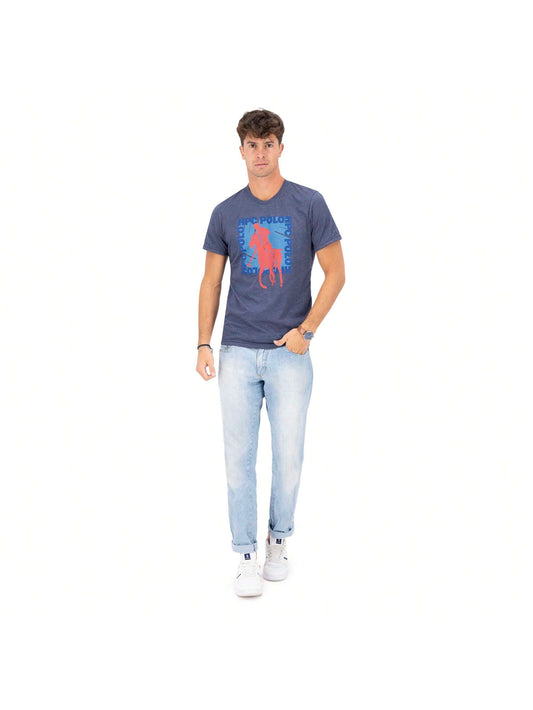 PLAYERA CUELLO REDONDO ESTAMPADO HPC POLO 4