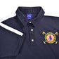 Playera Polo Piqué Modelaje Azul Marino Hombre 3034-AM2
