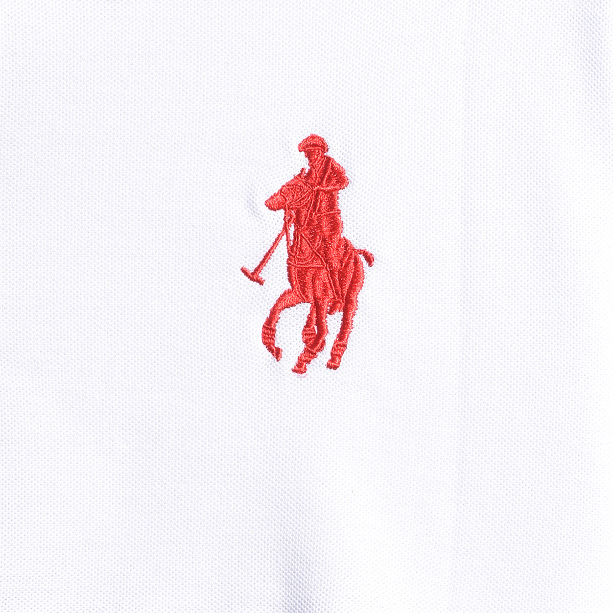 Playera Polo Piqué Modelaje Marino Blanco y Rojo Hombre 3034-AM