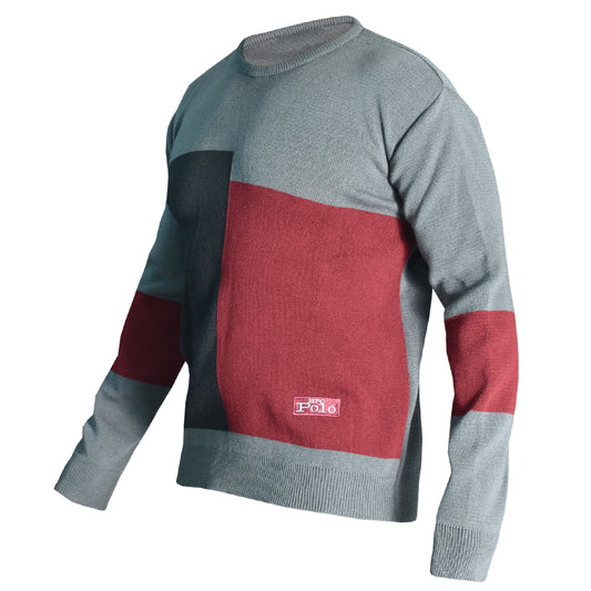 SUETER MODELAJE GRIS/NEGRO HPC POLO 3045-RMPR3